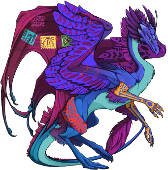 Ys9k285 - Amethyst Dragon Shower Curtain (350x350)