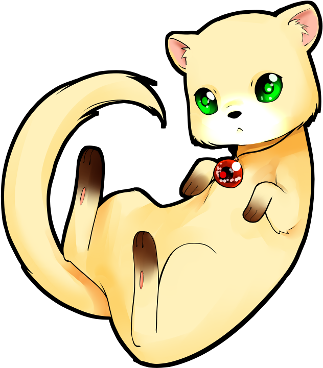 Chibi Ferret - Chibi Ferret (750x750)