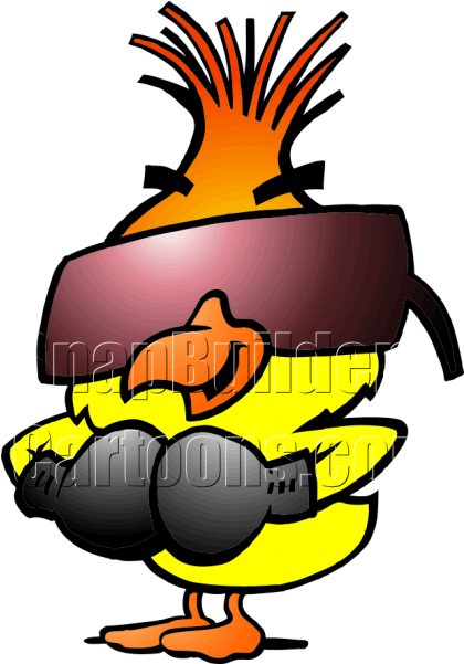 Chicken With Boxing Gloves (600x600)
