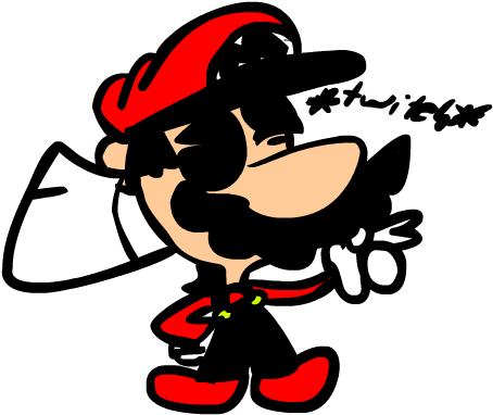 Old School Ish Mario By Luigi The Chef On Deviantart - Luigi (550x400)
