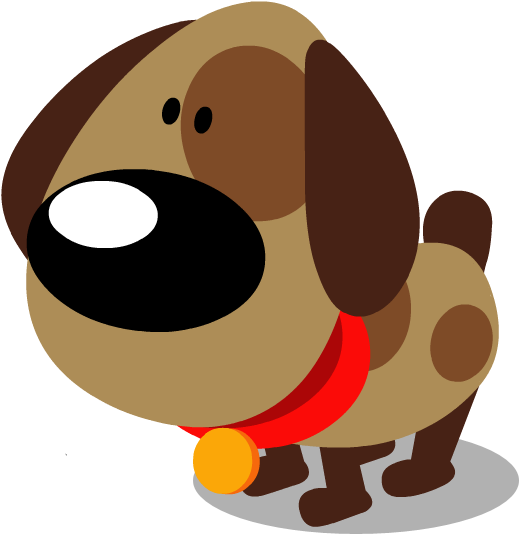 Puppy Dog Clip Art - Cartoon (558x617)