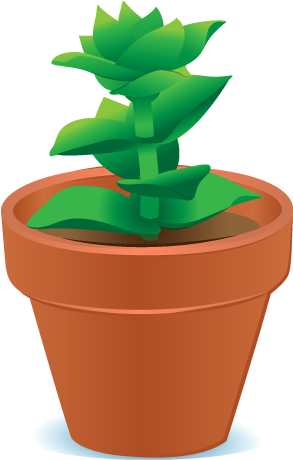 Plant Clipart Living Thing - Living Things Plants Clipart (325x500)
