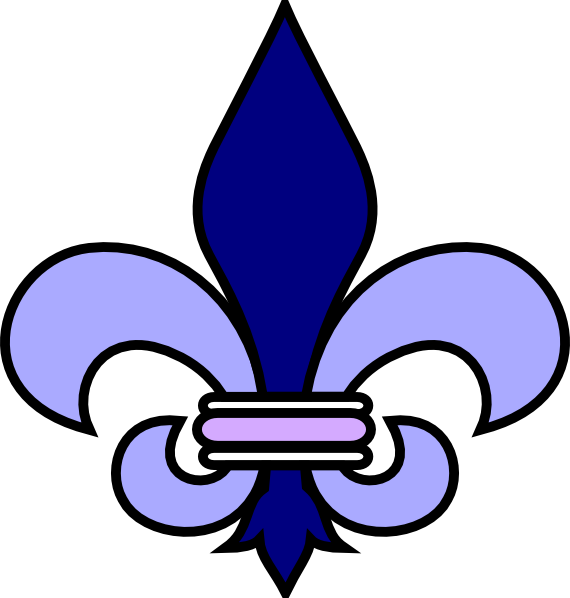 Pupple Power Svg Clip Arts 570 X 598 Px - Fleur De Lis Louisville (570x598)