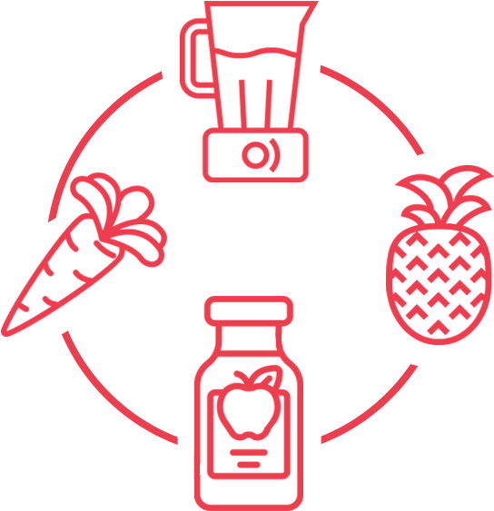 Juice Bars Icons - Krapfen-karotte Alle Karte (576x576)