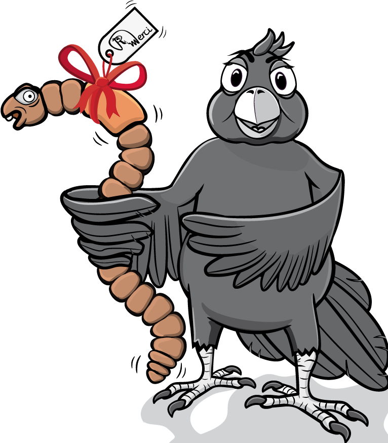 Early Bird Cartoon Thumbnail - Illustration (779x886)