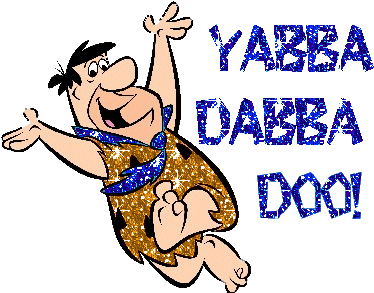 Fred Flintstone Yabba Dabba Doo Gif (390x313)