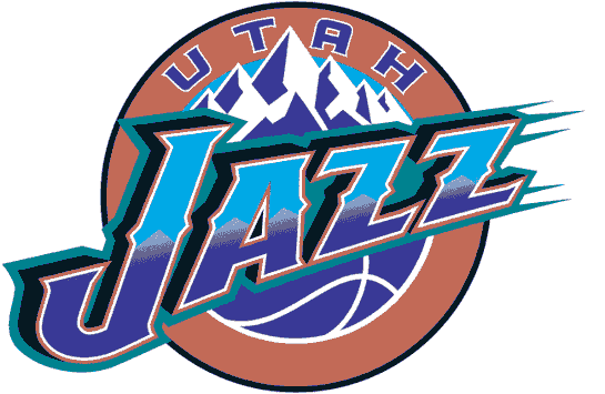 Grizzlies Logo History Jazz Logo History Utah - Utah Jazz Throwback Logo (545x355)