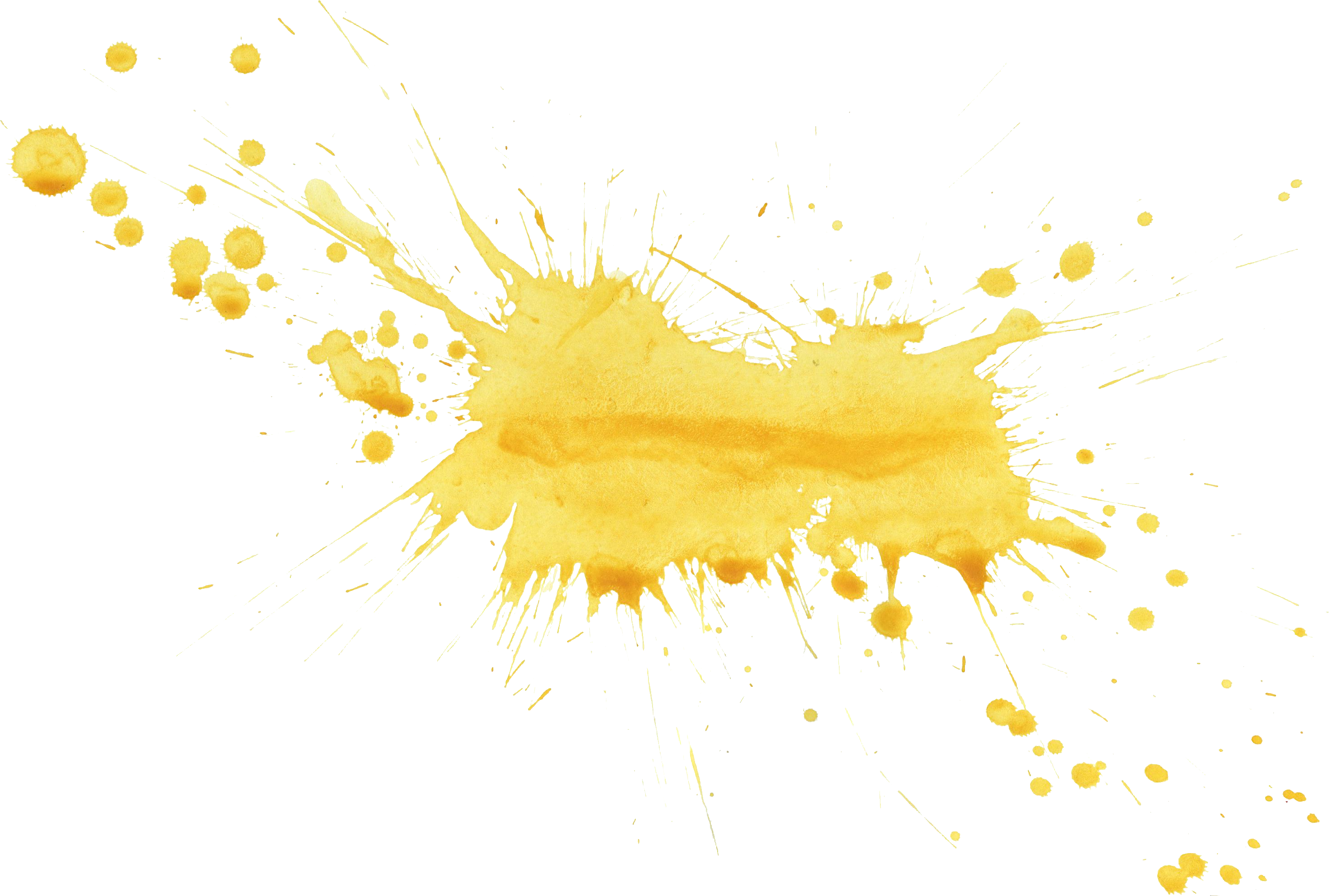clipart about Free Download - Yellow Paint Splatter Png, Find more high qua...