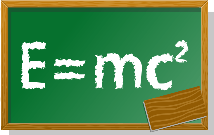 Chalkboard Clipart Free - E Mc2 (800x800)