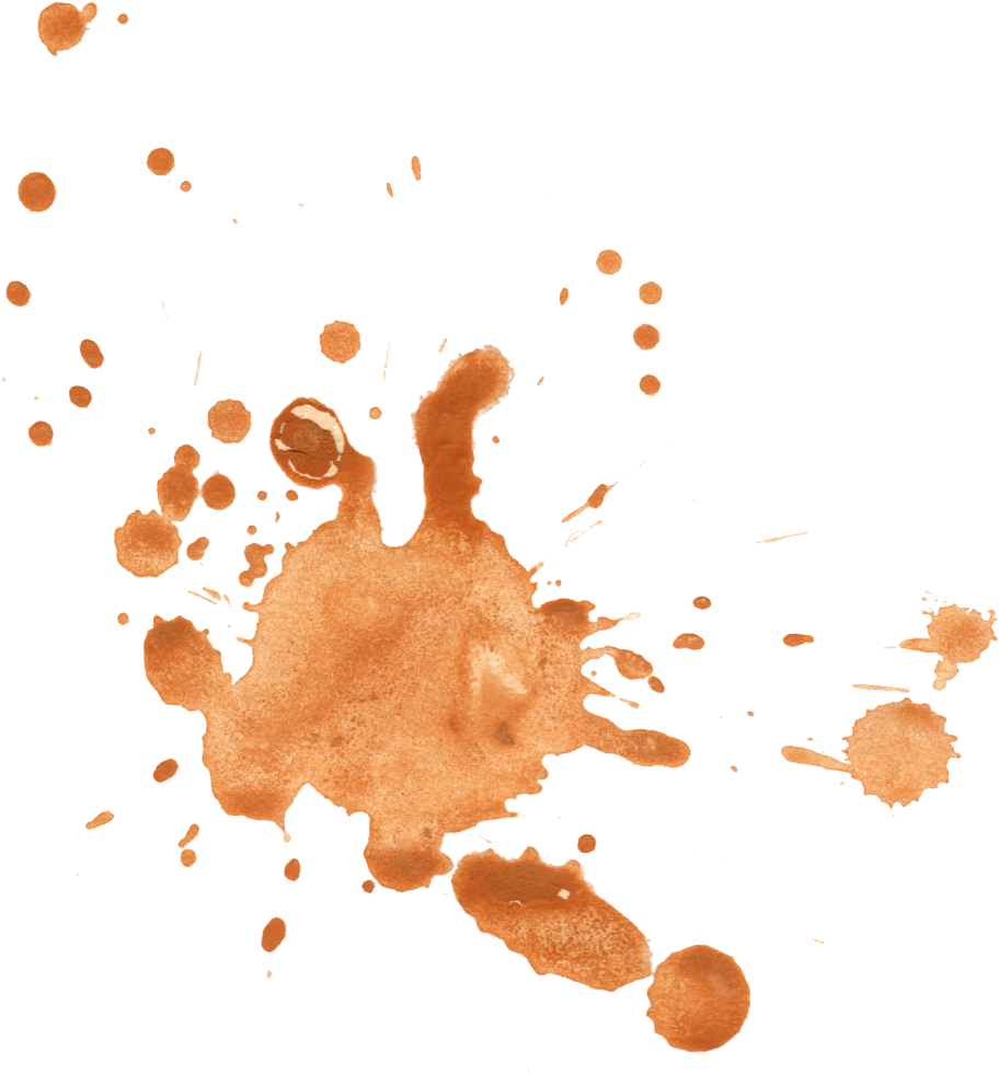 1568 × 1623 Px - Brown Paint Splatter Png (989x1024)
