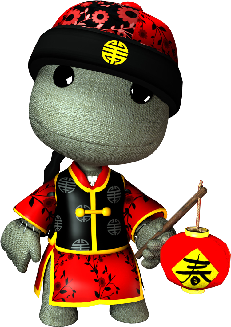 Chinese New Year Boy Costume - Little Big Planet Costumes (1089x1200)
