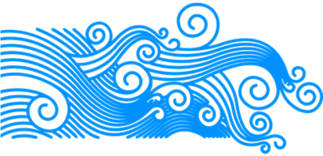 Ocean Wave Clipart - Ocean Waves Transparent Background (640x480)