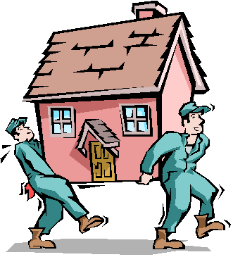 Take Home Folder Clipart Clipartster - Moving Houses (331x365)