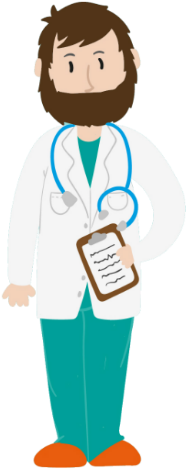 Vitaly Cartoon 308×500 - Joke Good News Bad News Doctor (308x500)