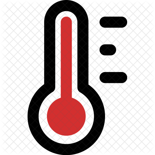 Thermometer, Measure, Temperature, Lead, Full Icon - Circle (512x512)