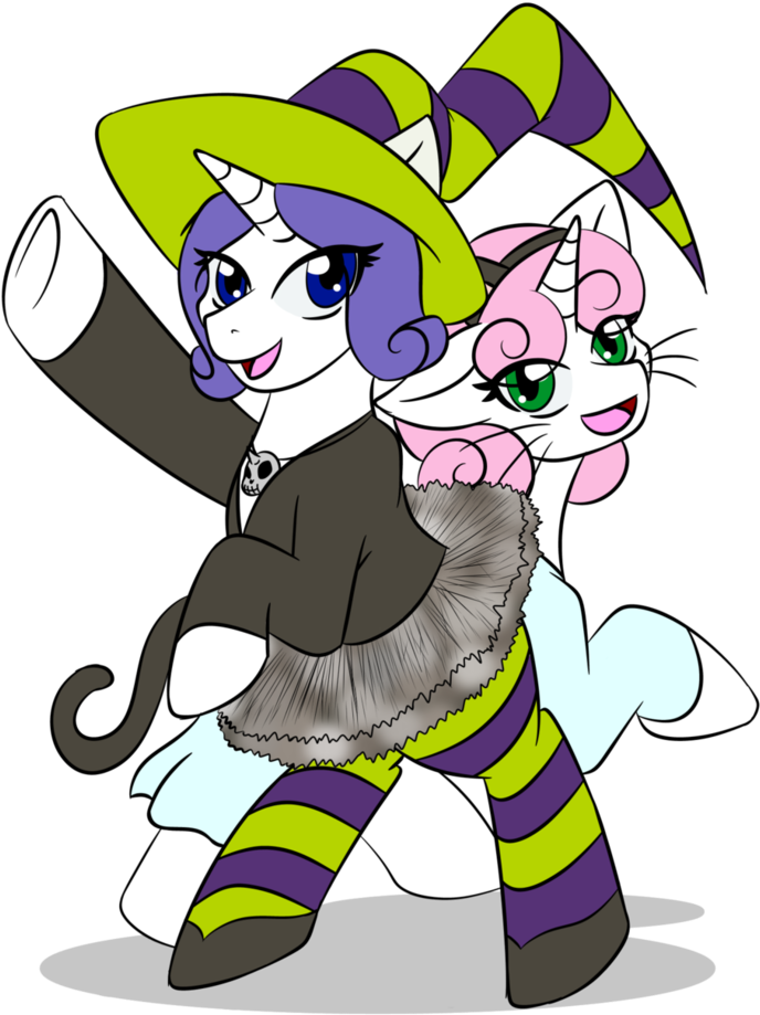 Scary God Mom And Neko Aunt By Jolliapplegirl - Cartoon (778x1028)