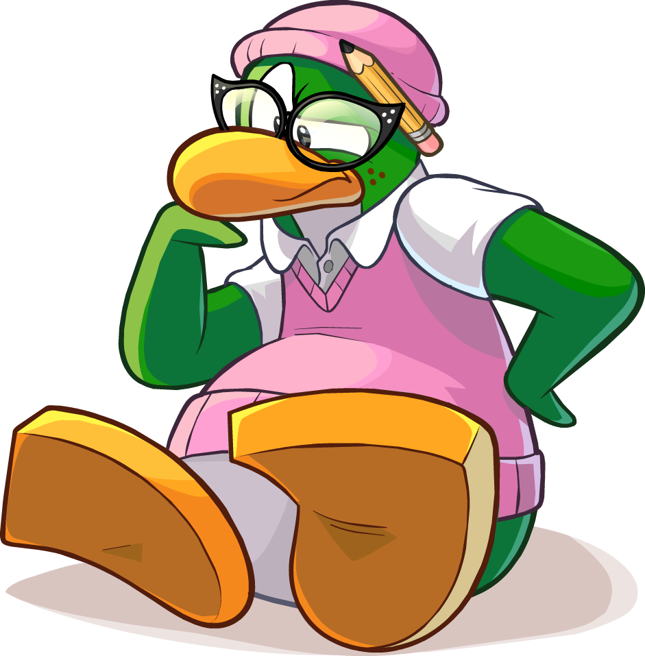 Aunt Arctic - Aunt Arctic Club Penguin (941x957)