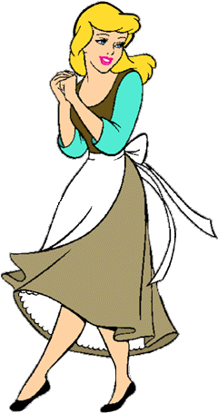 Cinderella - Cinderella As A Maid (262x468)
