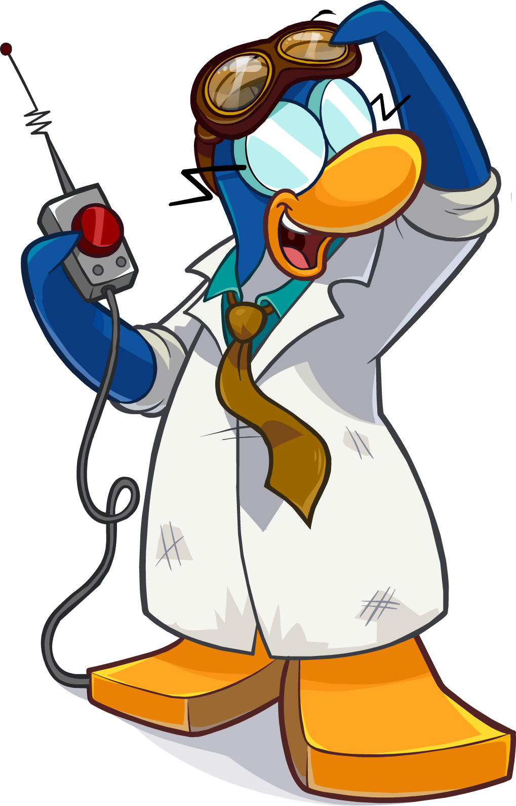 Party Was A One Time Thing, So There Probably Won't - Club Penguin Gary The Gadget Guy (1019x1590)