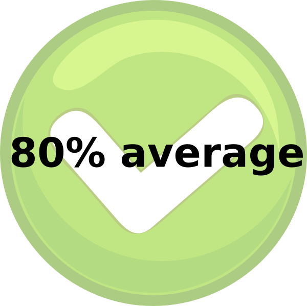 Average Grade Clip Art At Clker - Average Clipart (600x599)