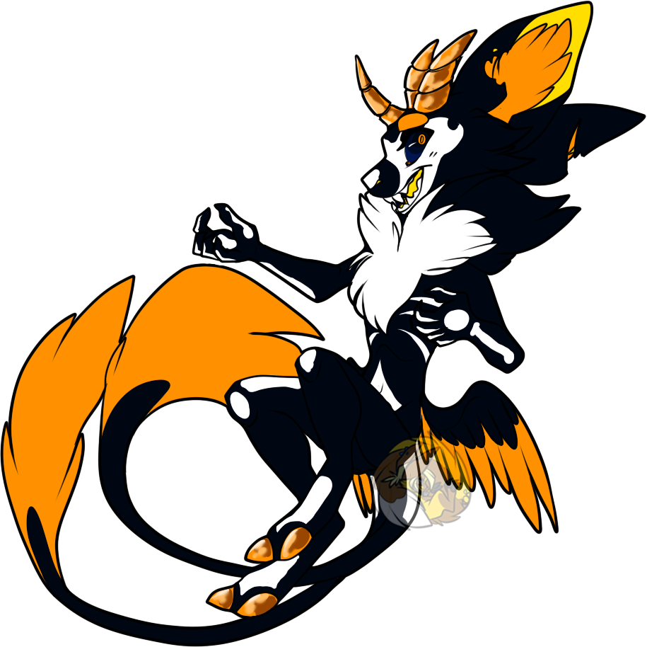 Sold - Satyrconey - Halloweeny Skeleton - Illustration (915x914)