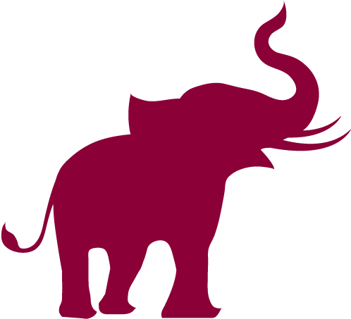 Our 12,000 Pound Box Van Weighs More Than The Average - Elefante Thai Dibujo Silueta (500x500)