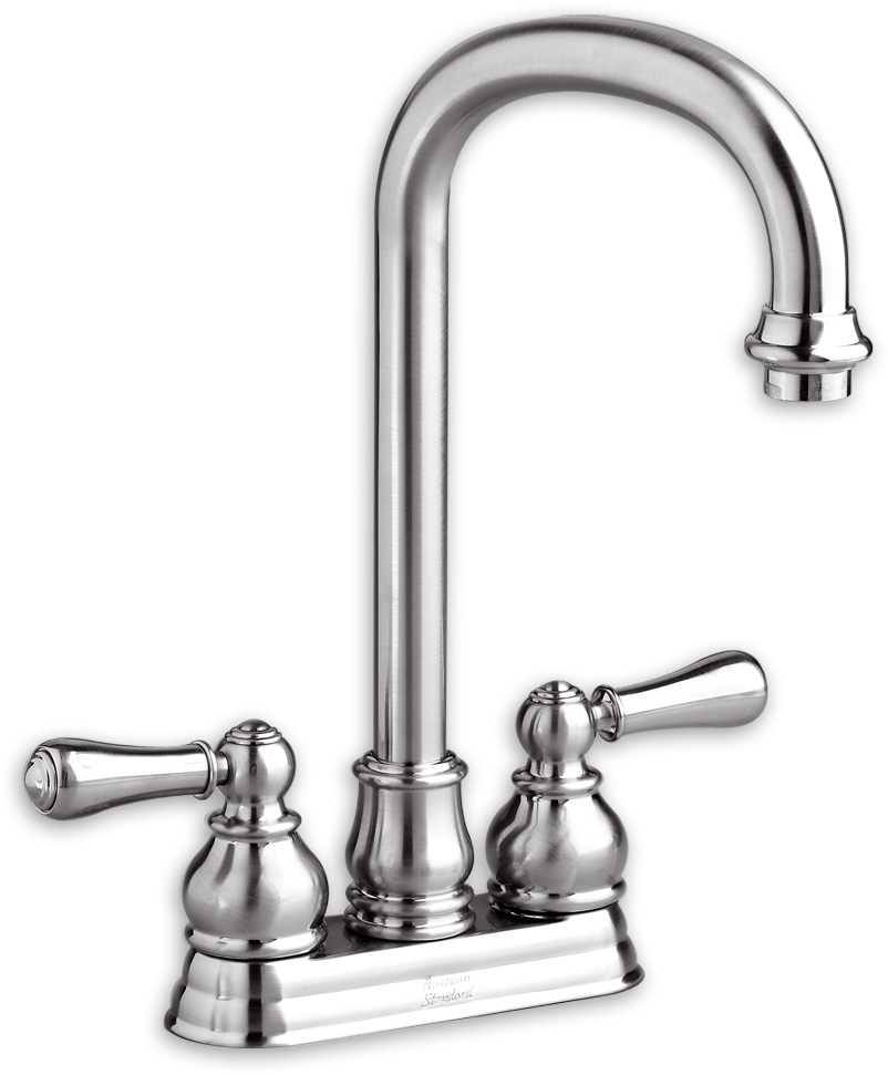 Hampton 2 Handle High Arc Bar Sink Faucet - American Standard Hampton 2-handle Bar Faucet (1000x1000)