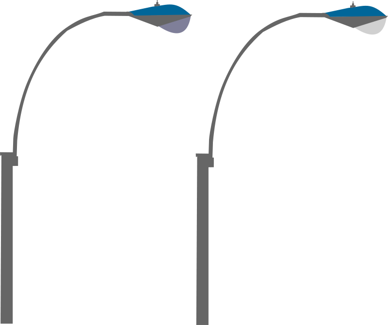 Lamp Free Lamppost Free Streetlights - Street Light Clip Art (800x670)