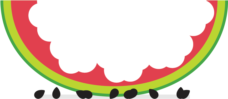 Watermelon Slice Half Eaten - Aston Villa Badge (960x561)