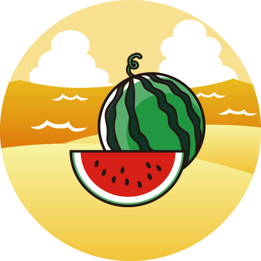 Watermelon Clip Art - Peel (514x514)