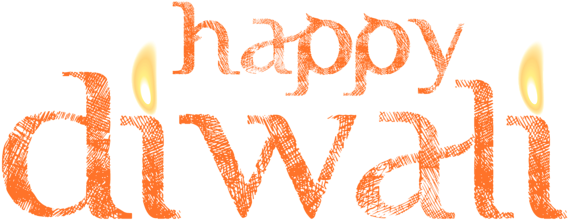 Discover Ideas About Happy Diwali - Happy Diwali Text Png (600x254)