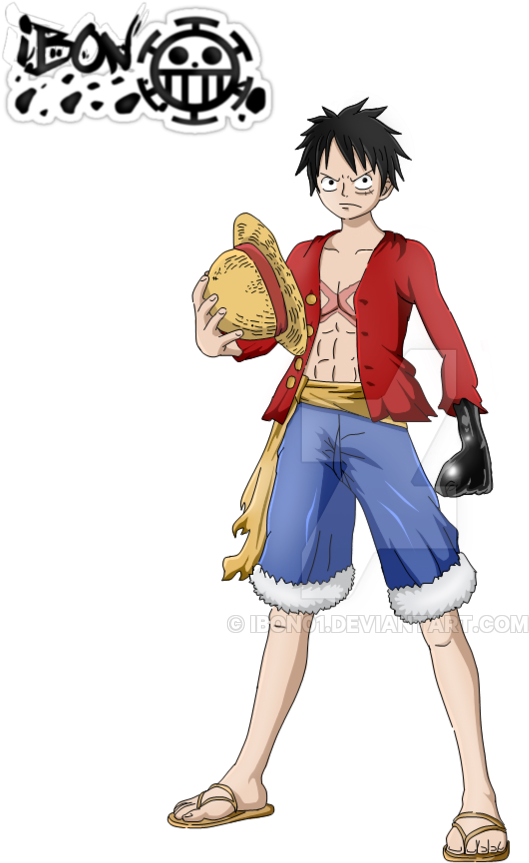 Luffy After Timeskip- Render By Ibon01 - Luffy Time Skip Haki (800x995)