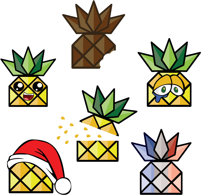 Pineapple Web Digital Agency Logo Madness - Pineapple Web Digital Agency Logo Madness (800x800)