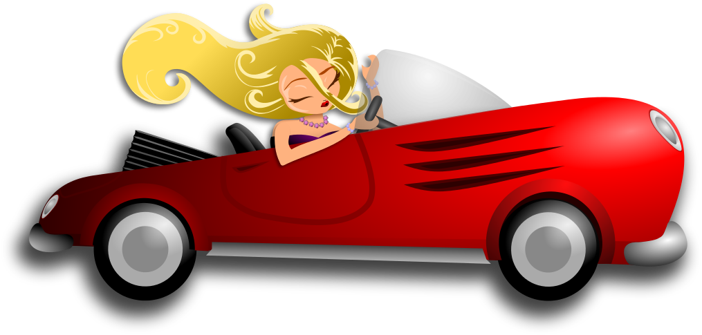 File - Blondewomandrivingcar - Svg - Car Driving Png Gif (1280x640)