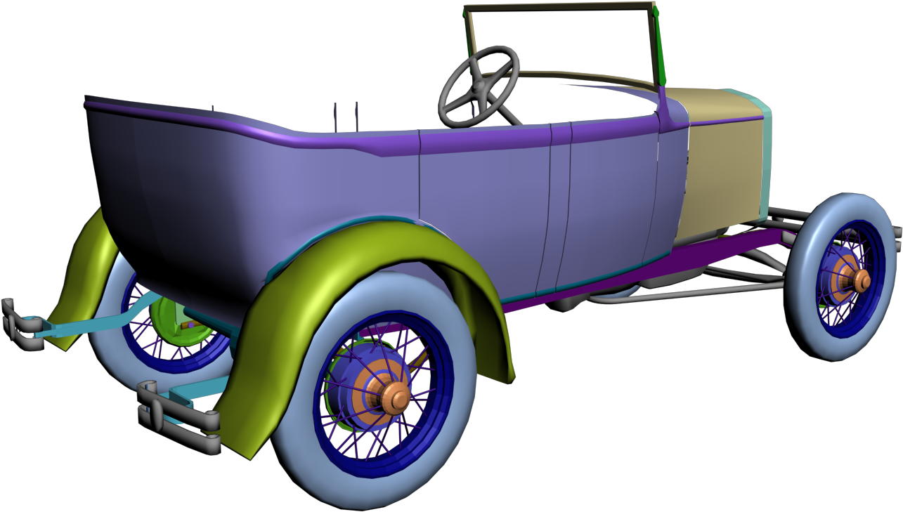 Mods By D - Antique Car (1366x768)