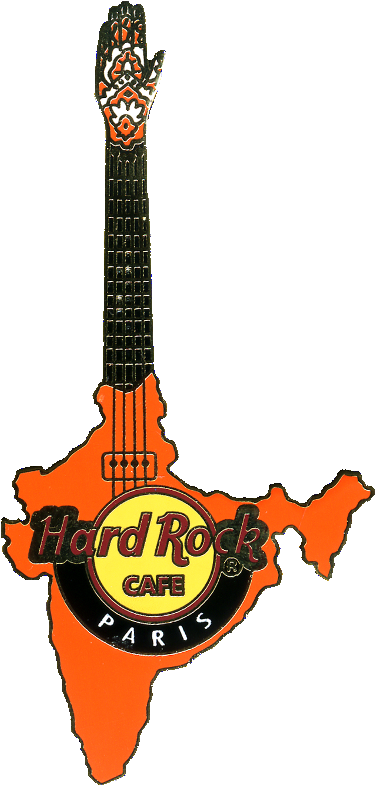 Vincente Ferrer India Orange Guitar - Vincente Ferrer India Orange Guitar (392x800)