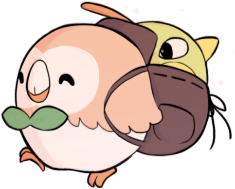 My Ultra Moon Team, Springer And Cilantro Just Two - Cartoon (500x407)