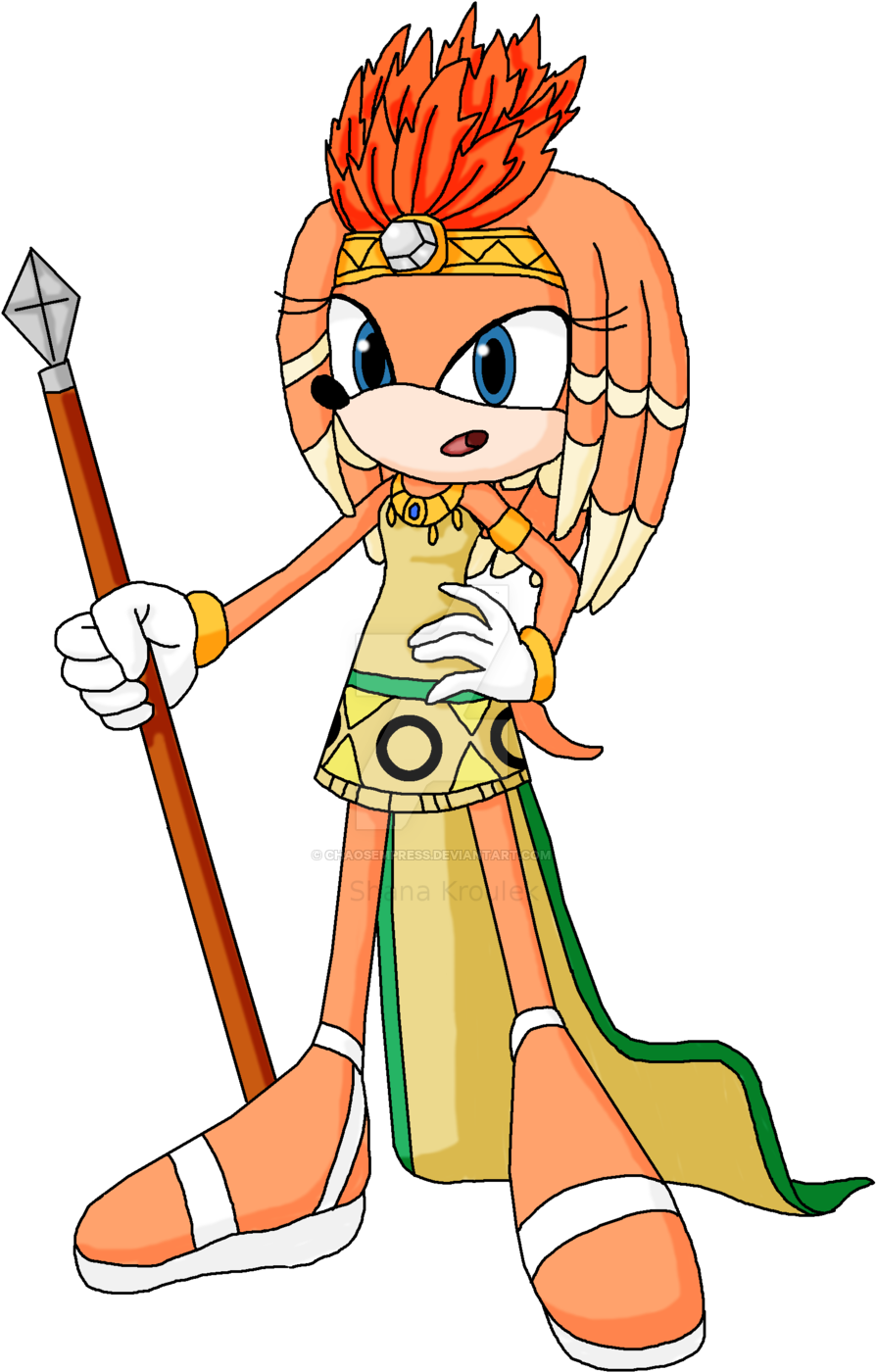 Princess Alucion The Echidna By Chaosempress Princess - Echidna (1024x1683)