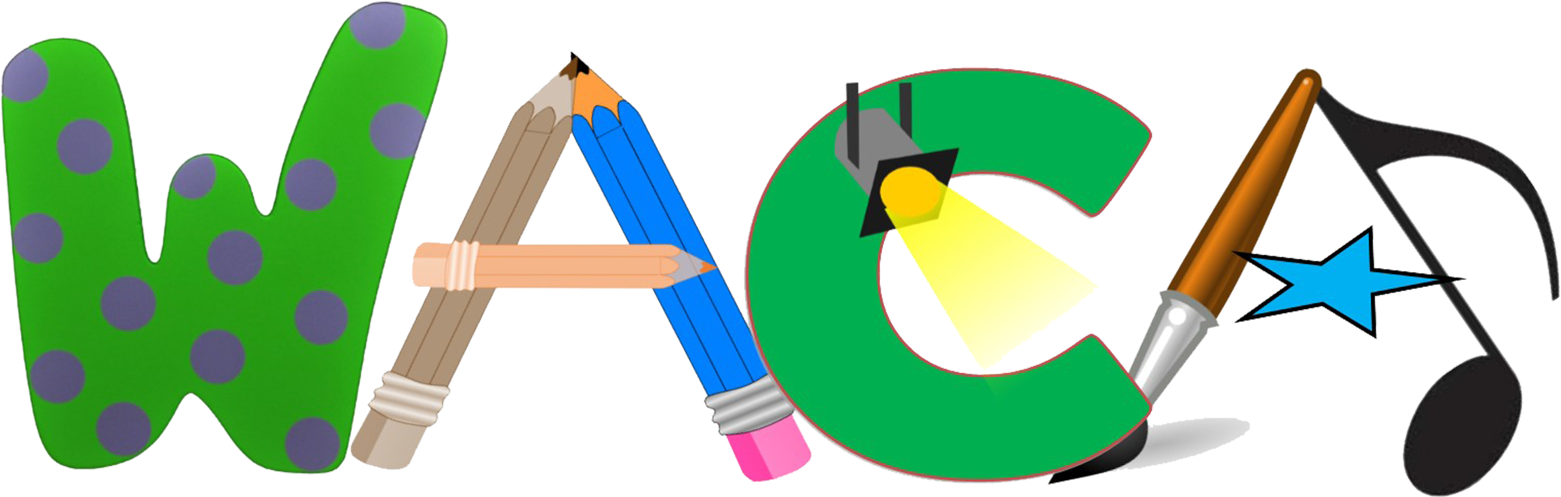 Great Things Are Happening At Waca - Paint Brush Clip Art (3096x1082)