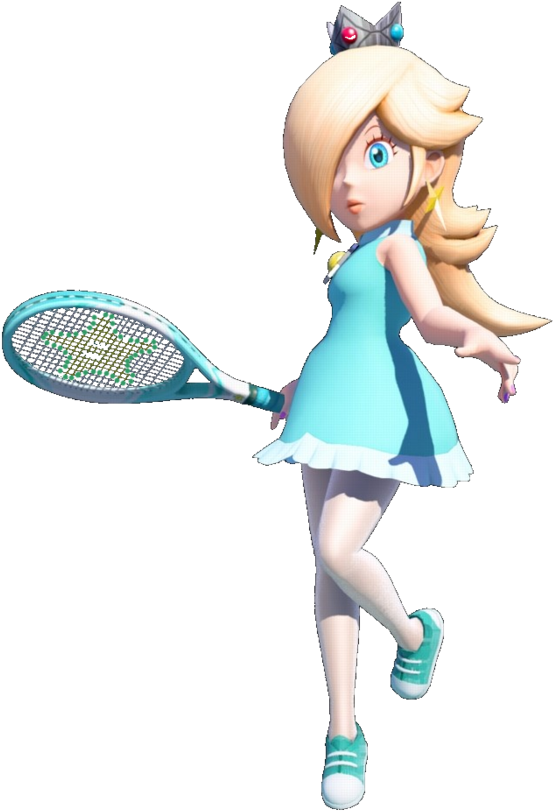 Rosalina By Banjo2015 - Super Mario Tennis Rosalina (868x921)