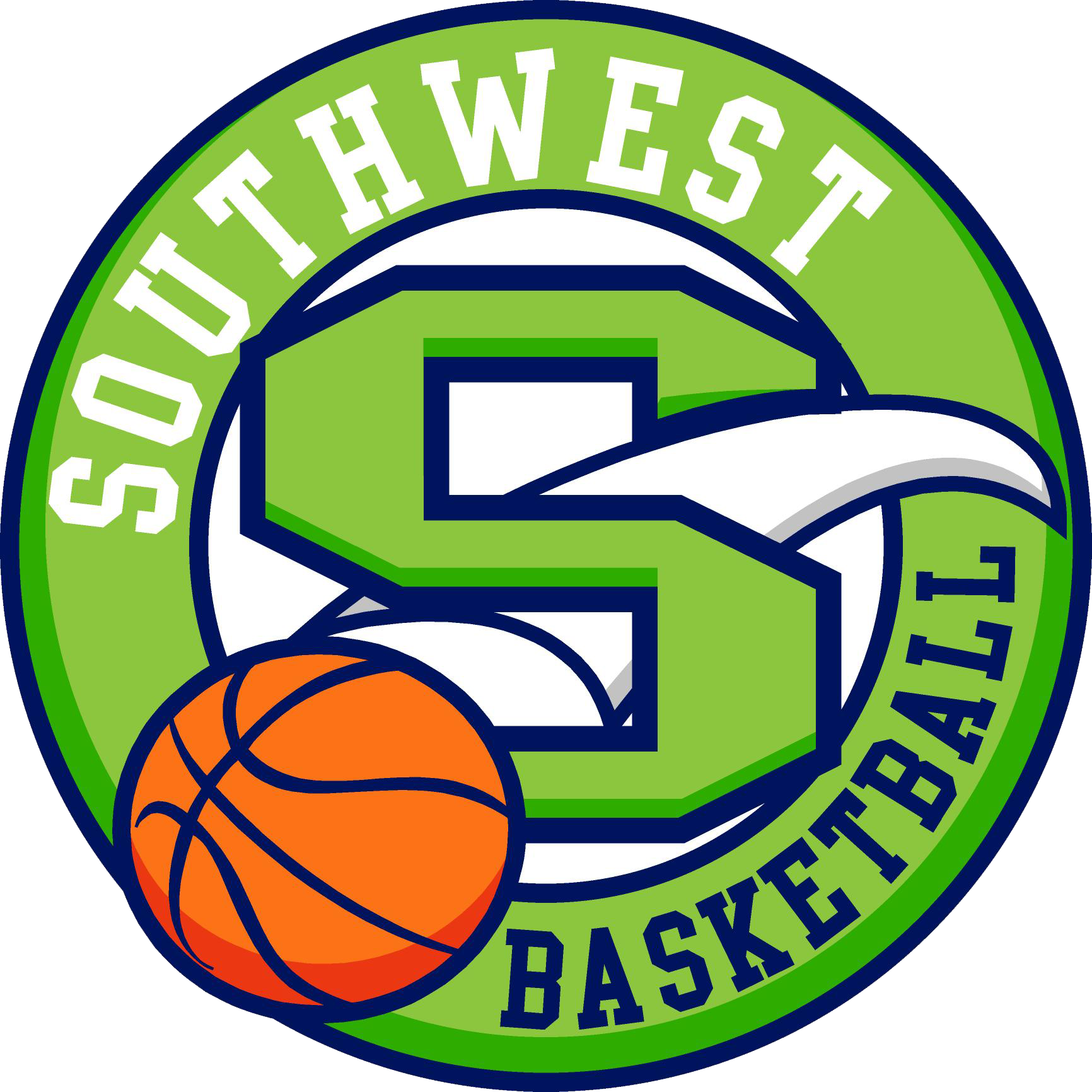 Southwest Basketball Logo - Basketball (1732x1732)