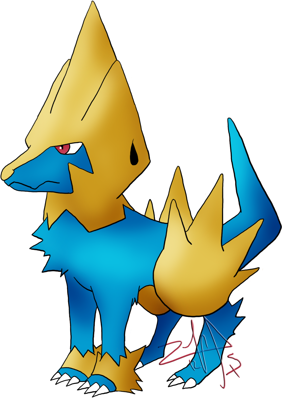 Pkmn Raiju - Raiju Pokemon (1209x1698)