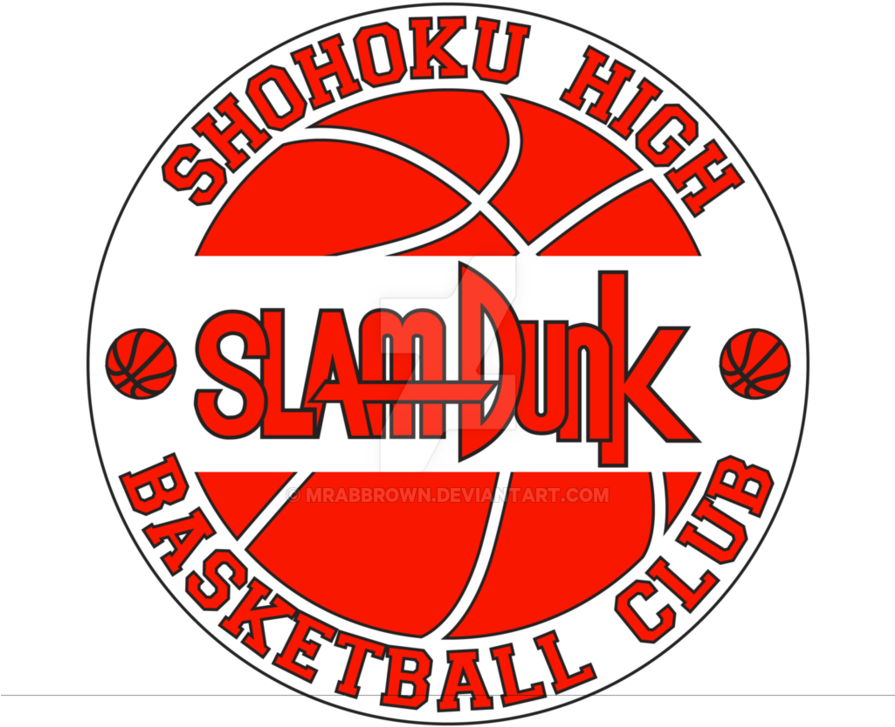 Shohoku High Basketball Club Logo By Mrabbrown - Slam Dunk 2 [book] (894x894)