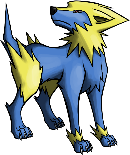 Manectric By Blazedgo - Manectric Epic (613x682)