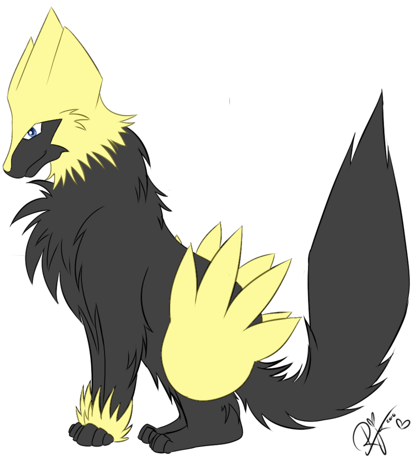 Pokemon Shiny Electrike Images - Hooded Skunk (900x918)