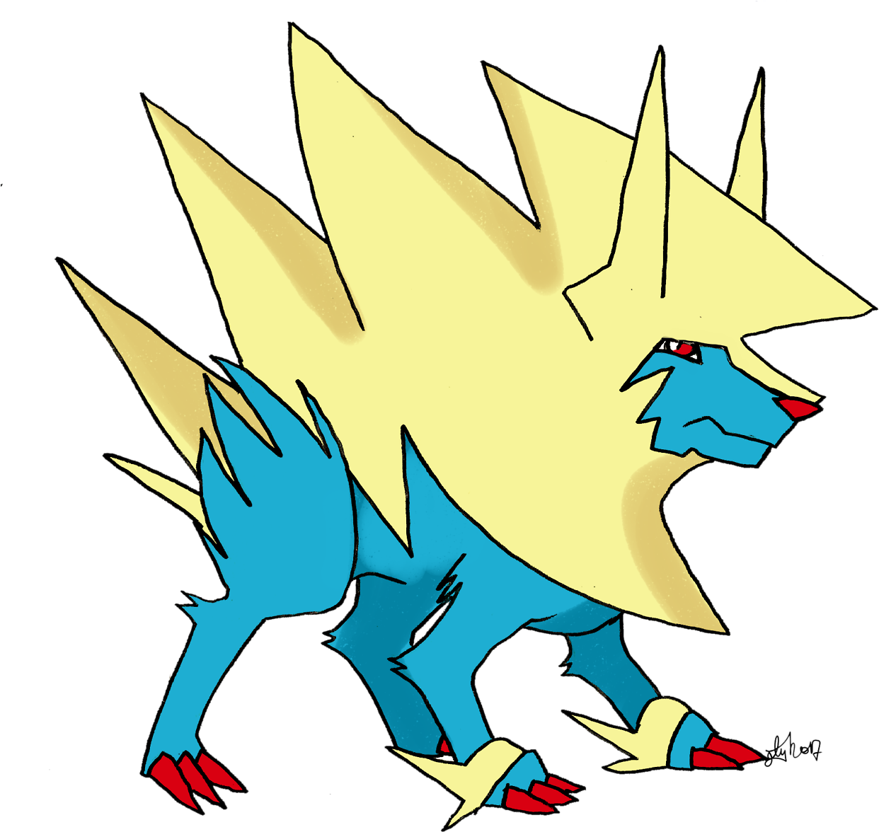 Mega Manectric Mega Pokemon Mega Evolution Pokemon - Mega Manectric Mega Pokemon Mega Evolution Pokemon (1280x1185)