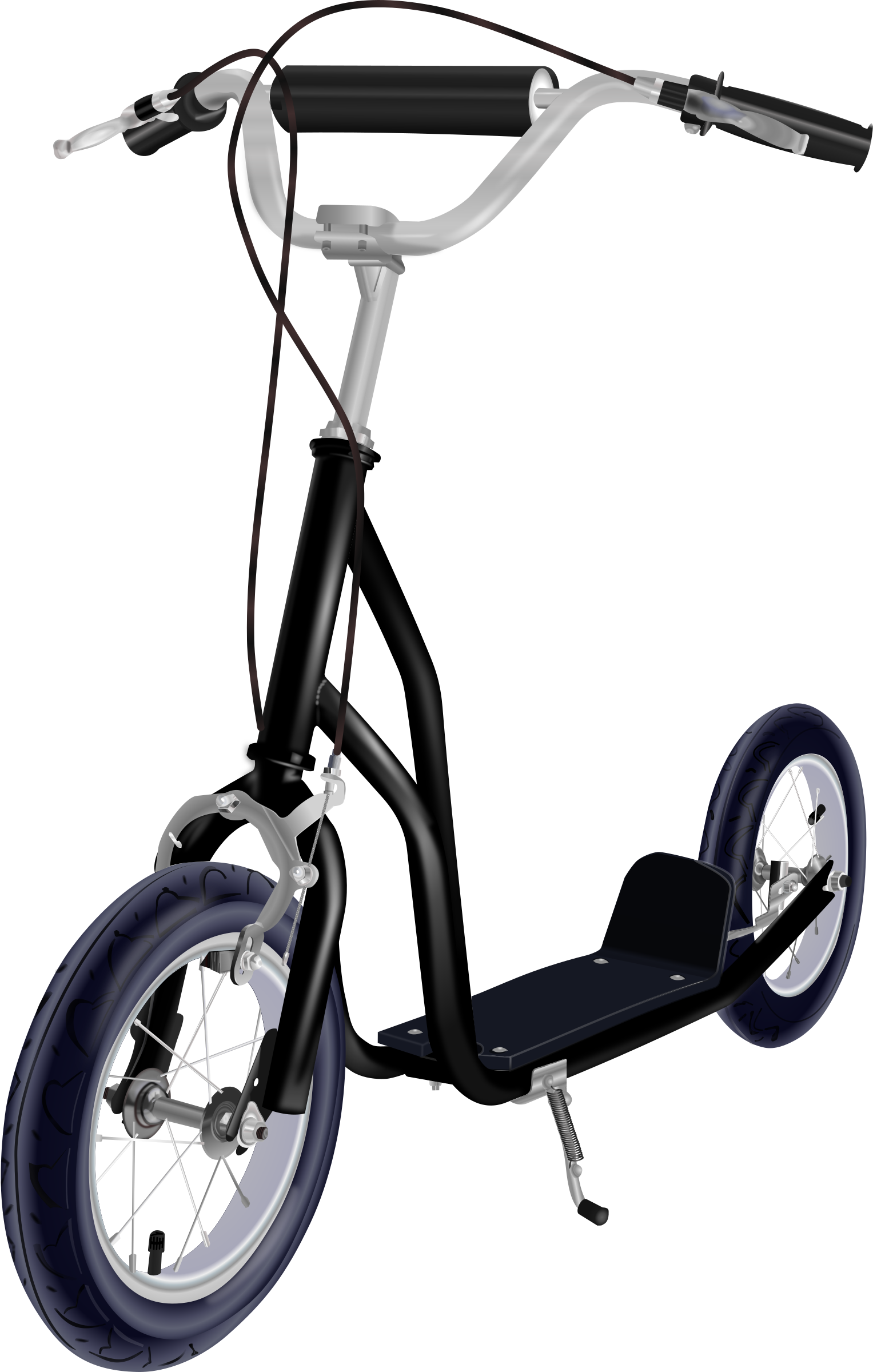 Big Image - Kick Scooter Png (1527x2400)