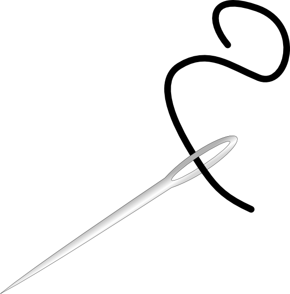 Sewing Needle And Thread (588x596)