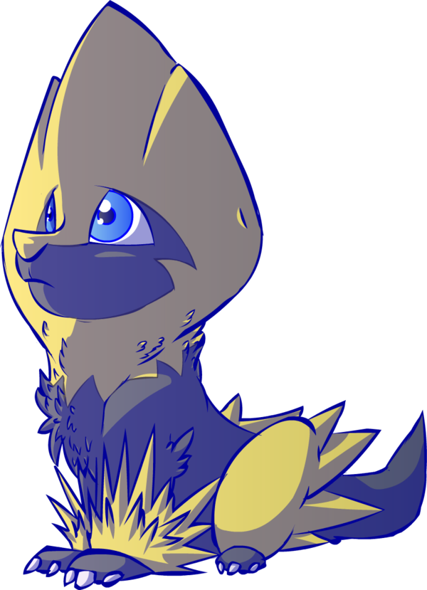 Bolt My Shiny Manectric By Zaxlin - Shiny Manectric (600x829)