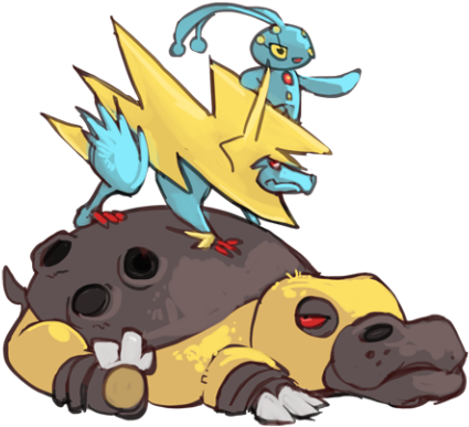 Pokemon Mega Manectric Images - Cartoon (500x396)